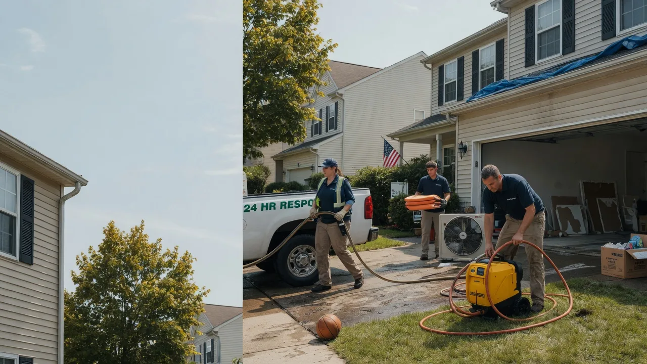 Emergency Water Damage Restoration in Easton, MA near me